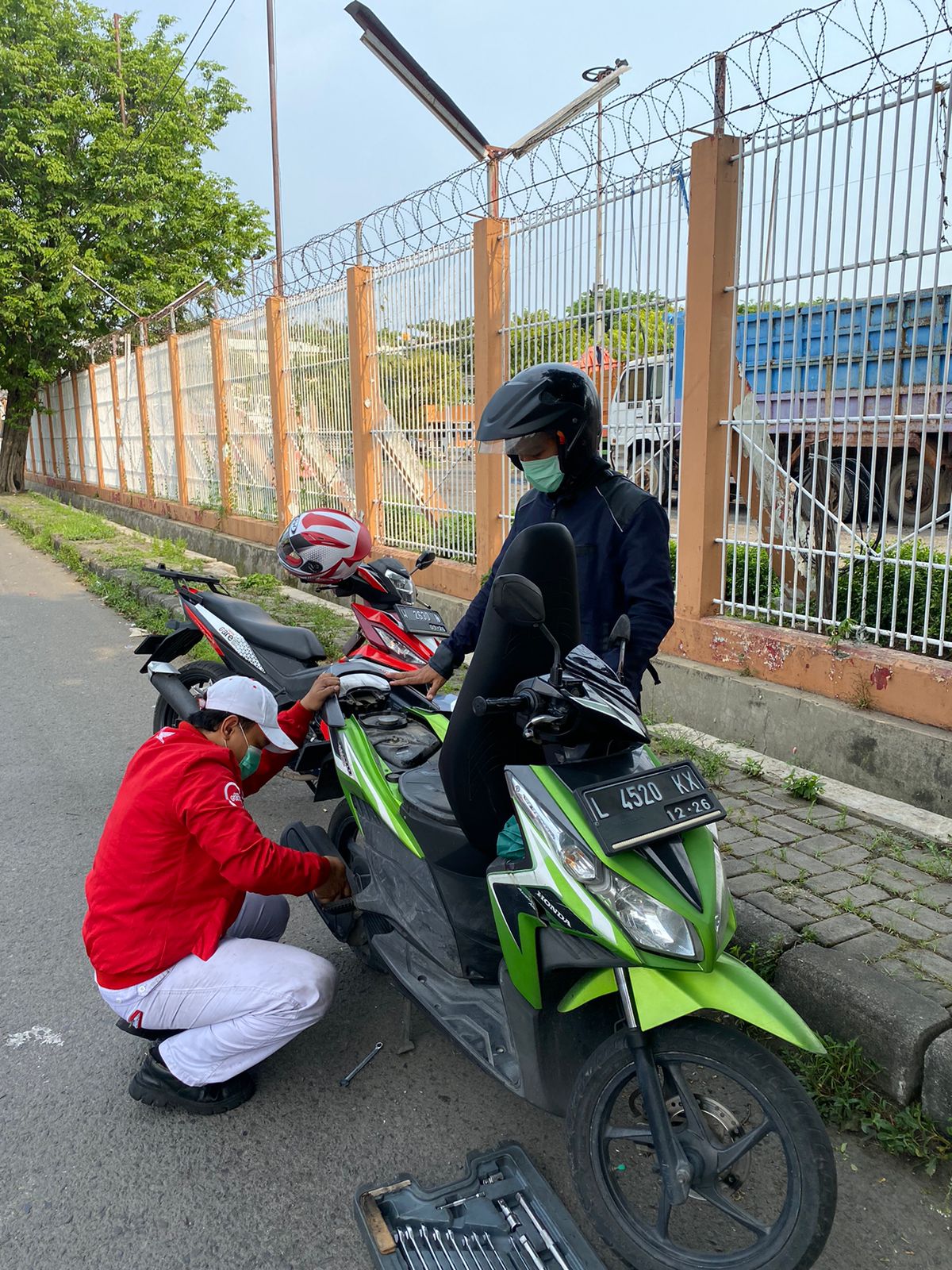 Mogok di jalan? Layanan Honda Care Aja